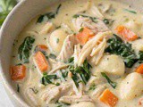 Crockpot Chicken Gnocchi Soup – Easy Dump Chicken Soup Crockpot Recipe for Cozy Slow Cooker Dinners