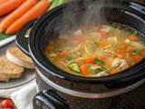 Crockpot Chicken Vegetable Soup – Easy, Hearty & Flavorful Slow Cooker Recipe