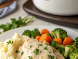 Crockpot Creamy Ranch Chicken | Slow Cooker Creamy Ranch Chicken Recipe