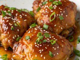 Crockpot Honey Chicken Thighs Recipe | Slow Cooker Crockpot Honey Chicken Thighs