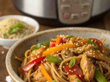 Crockpot Lo Mein Chicken – Easy Slow Cooker Recipe for Flavorful Takeout at Home