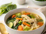 Crockpot Low Carb Chicken Soup Recipe – Easy Slow Cooker Chicken Soup with Vegetables