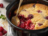 Crockpot Raspberry Cobbler – The Best Easy Dump-and-Bake Dessert Recipe