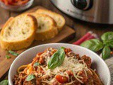 Dump-and-Go Crockpot Spaghetti – Easy Pasta Recipe with Ground Beef