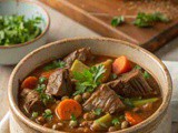 Easy Slow Cooker Beef and Lentil Stew: The Best Hearty Crock Pot Recipe for Busy Families