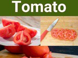 How to cut a tomato | Perfect way to cut a tomato