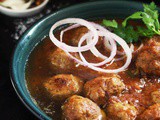 Mutton Kofta Curry, Indian Meatball Curry recipe