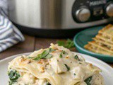 The Best Slow Cooker White Chicken Lasagna Recipe: An Easy and Delicious Crockpot Lasagna