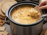 Warm and Cheesy Crockpot Reuben Dip for Simple Party Snacks