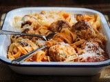 Recipe: Turkey and Leek Meatballs with Tomato Tagliatelle