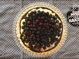 Crostata alla crema e more • Tart with custard and blackberries