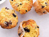 Blueberry Cornmeal Muffins