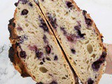 Blueberry Lemon Artisan Bread