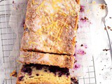 Blueberry Lemon Bread with Lemon Glaze