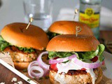 Buffalo Chicken Burgers