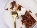 Pecan Tart with Cookie Crust