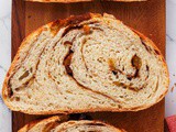 Pumpkin Spice Raisin Bread (No Knead)