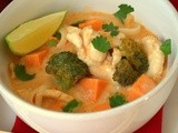 Quick Thai Chicken Noodle Soup