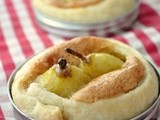 Seckel Pear Tarts with Spiced Brown Butter & Riesling Glaze