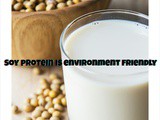 Soy protein is environment-friendly