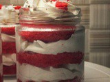 Red velvet Jar Cake