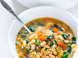 Tuscan Cannellini Bean Stew with Sorghum