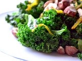 Kale, Yellow Beet and Hazelnut Salad