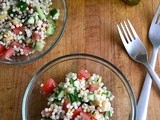 Simple Pearl Cous cous Salad