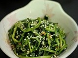 Aff Korea – Banchan (Korean Side Dish), Seasoned Spinach