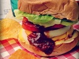 Burger Quest #1; Beef-Pork Burger and Back-2-Back
