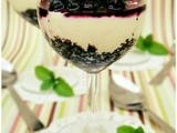 No-Bake Cheesecake Dessert with Blueberries