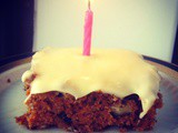 Κέικ κολοκύθας για τούρτα γενεθλίων