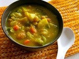 Vegetable Soup For a Rainy Day
