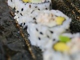 Uramaki - inside out sushi roll recipe