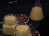 Kesar Badam Doodh | Almond & Saffron infused Milk