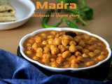 Madra - Chickpeas in Yogurt Gravy