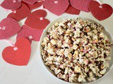 Chocolate, Peanut & Heart Sprinkle Skinny Popcorn