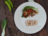 Simple Grilled Chicken and Sautéed Veggies