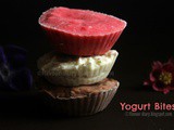 3 Flavour Healthy Yogurt Bites | Nutella Strawberry and Dry Fruit | Kids Recipe | Kids Delight