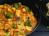 Tawa Paneer Tikka Masala recipe | Vegetarian Curry | Paneer Recipe | Flavour Diary