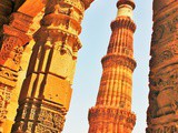 The Tallest Minar in India - a unesco World Heritage Site Known As Qutb Minar