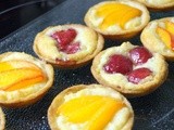 Frangipane mini fruit tarts. Oh! and Mind the gap please