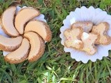 Moroccan half-moon peanut cookies