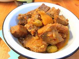 Slow-cooked beef's tongue Moroccan style - Recette de langue de bœuf à la marocaine