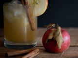 Herbstpfanne mit geräucherter Forelle & goldenem Apfeldrink