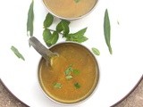 Keerai thandu soup | spinach stem soup | clear soup recipes