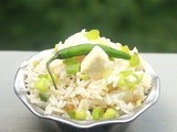Paneer Fried Rice Recipe - Step by Step Pictures