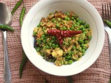 Peas Fry / Peas Sundal / பட்டாணி சுண்டல்