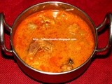 Sesame Chicken Curry /  Ellu kozhi kulambu