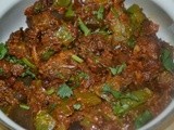 Brinjal capsicum curry